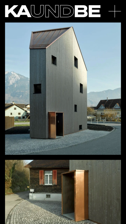Kaundbe Architekten AG Mobile Projekte Turmhaus an der Saar