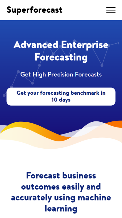 Screenshot Wireframe Ltd. Mobile Superforecast